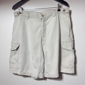Tommy Bahama Cargo Shorts Cream Men Size 36